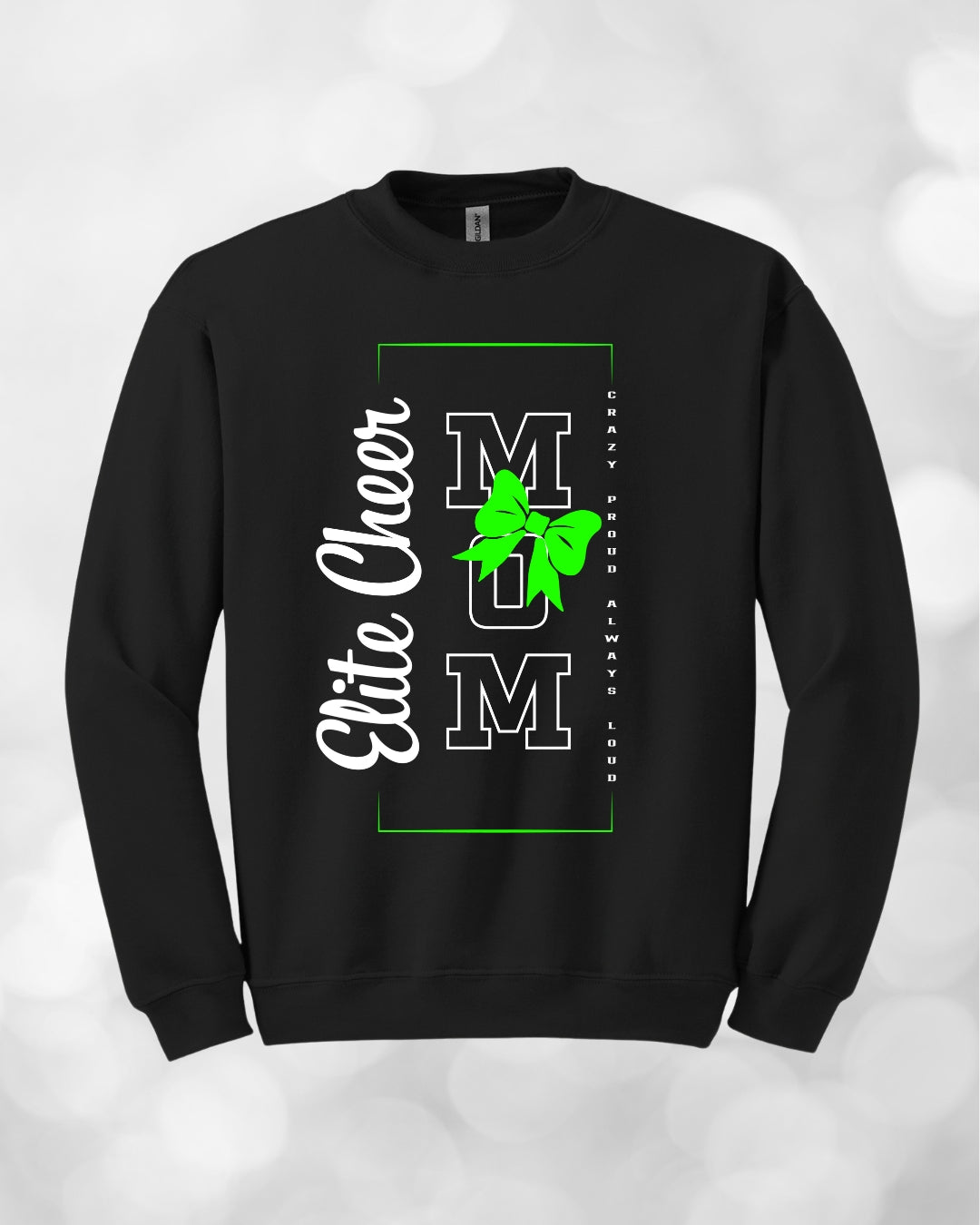 Crewneck "Cheer Mom" et "Cheer Dad"