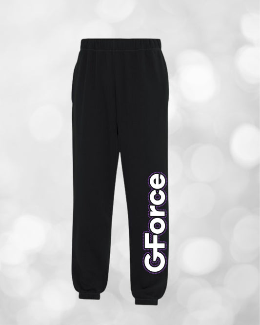 G-FORCE - Pantalon jogging version imprimé et rhinestone