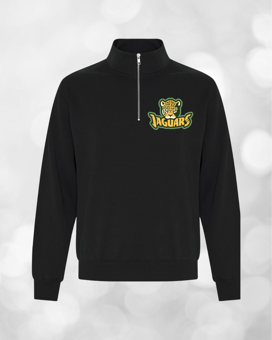 1/4 Zip Cheerleading avec rhinestones