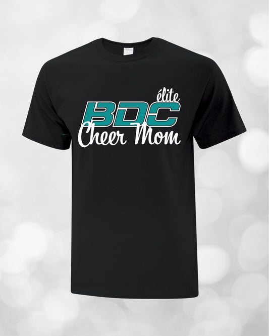 BDC - Chandail à manche courte CHEER MOM/DAD/FAN
